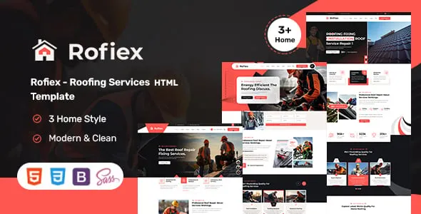 Roofing Services HTML Template